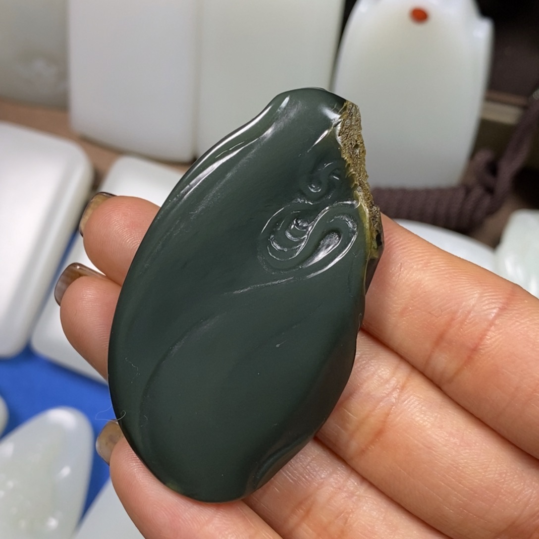 和田玉挂件未镶嵌