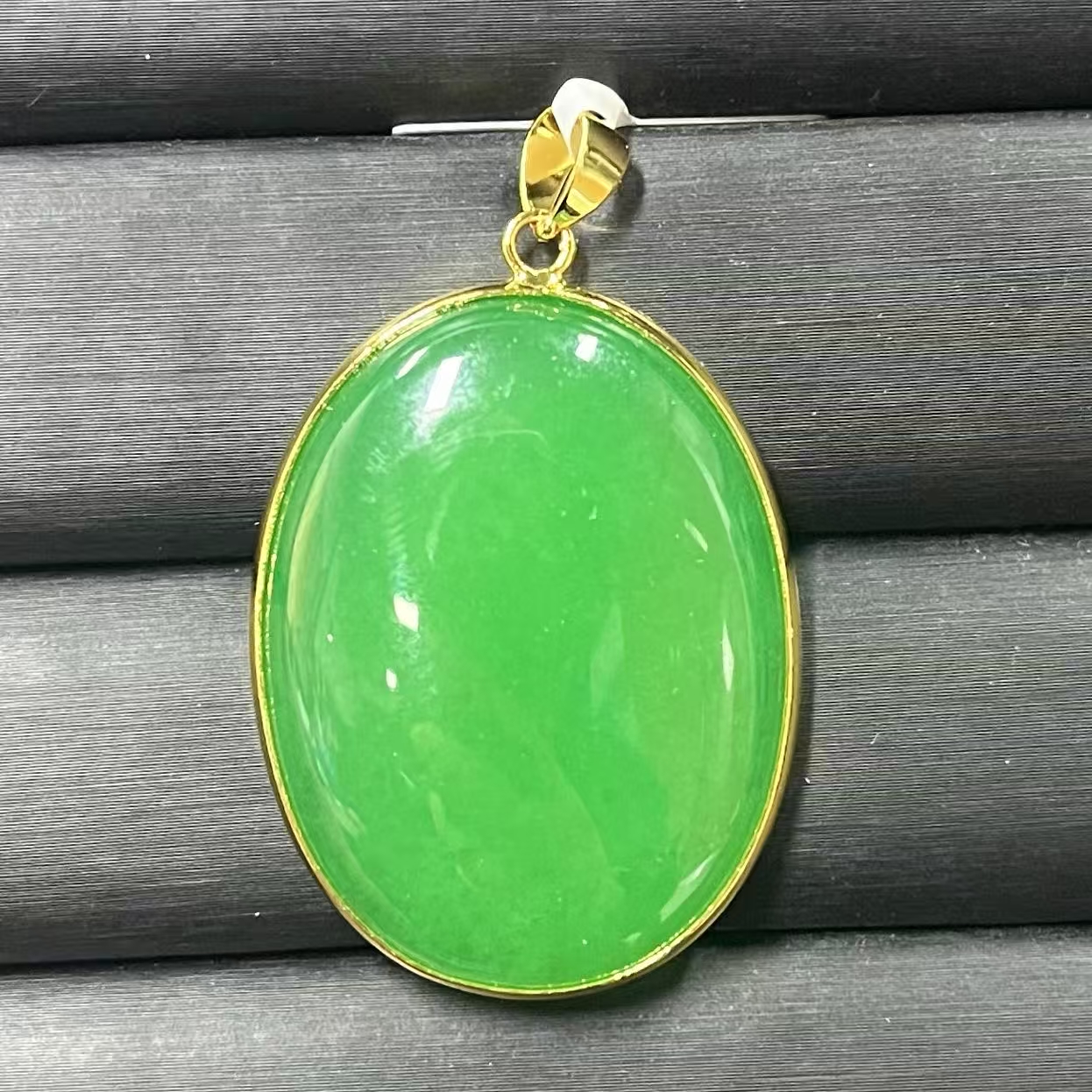 手链 绿翠色无事牌吊坠饰品