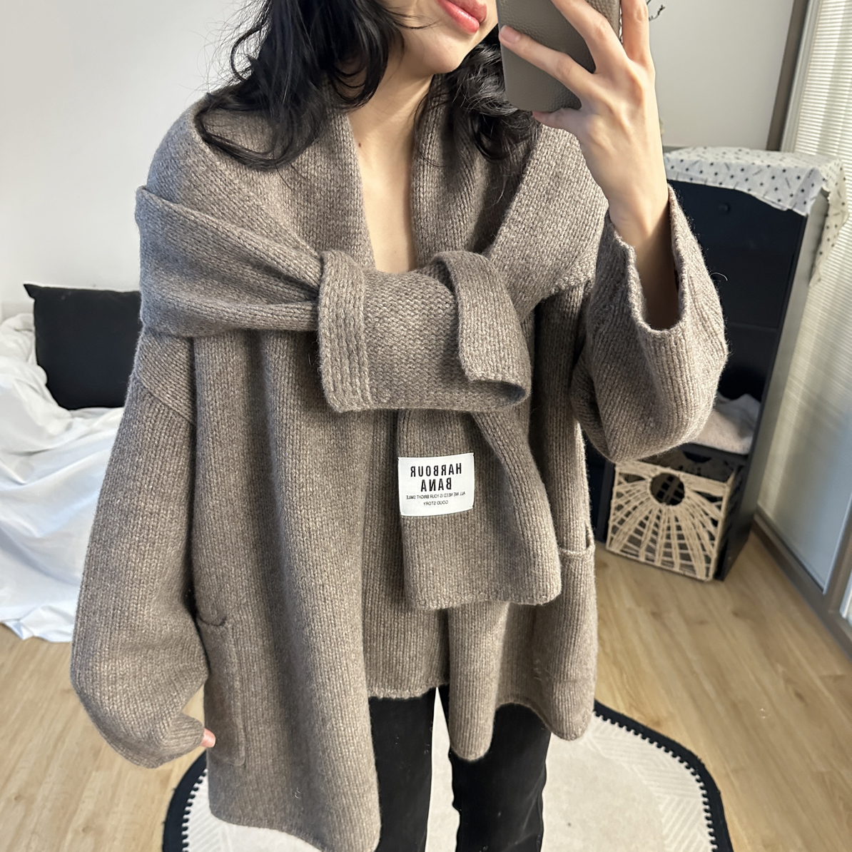 青青南油秋冬新款小众上衣NO退NO换！理性消费（青青）