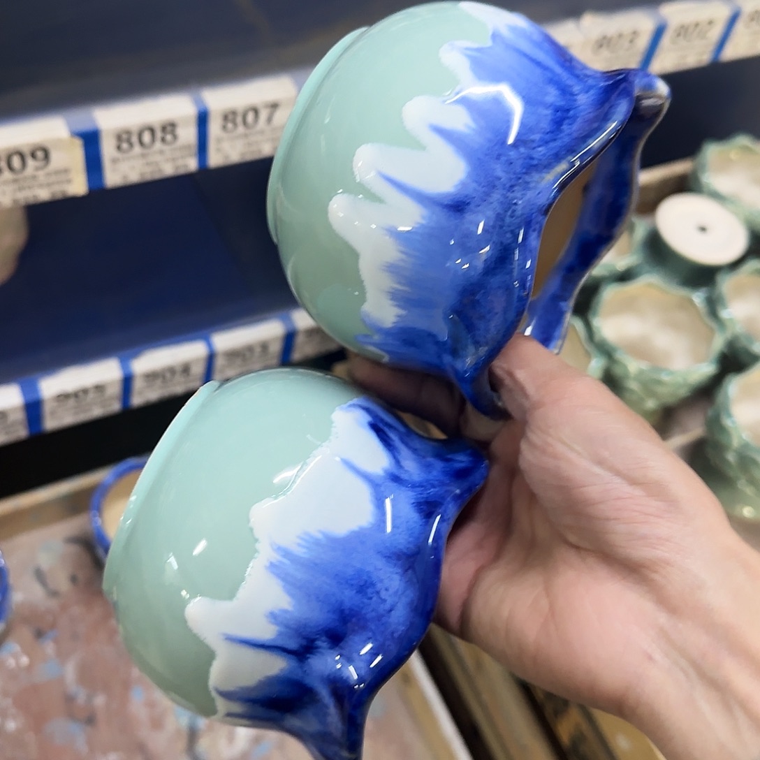 陶瓷2个··订单自动合并·口径误差0.5左右··