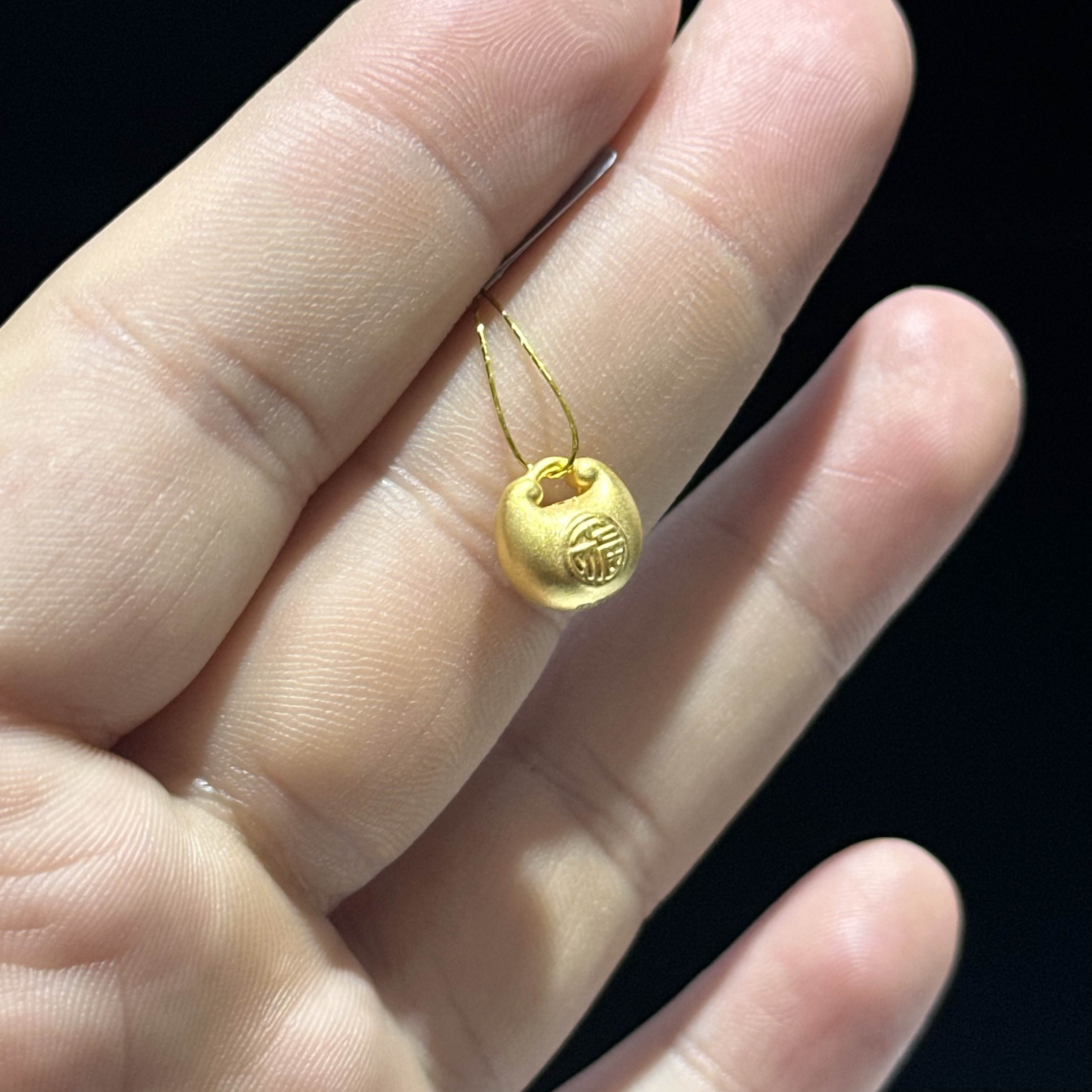 足金999 卡10 精品 胖福滴流 0.560