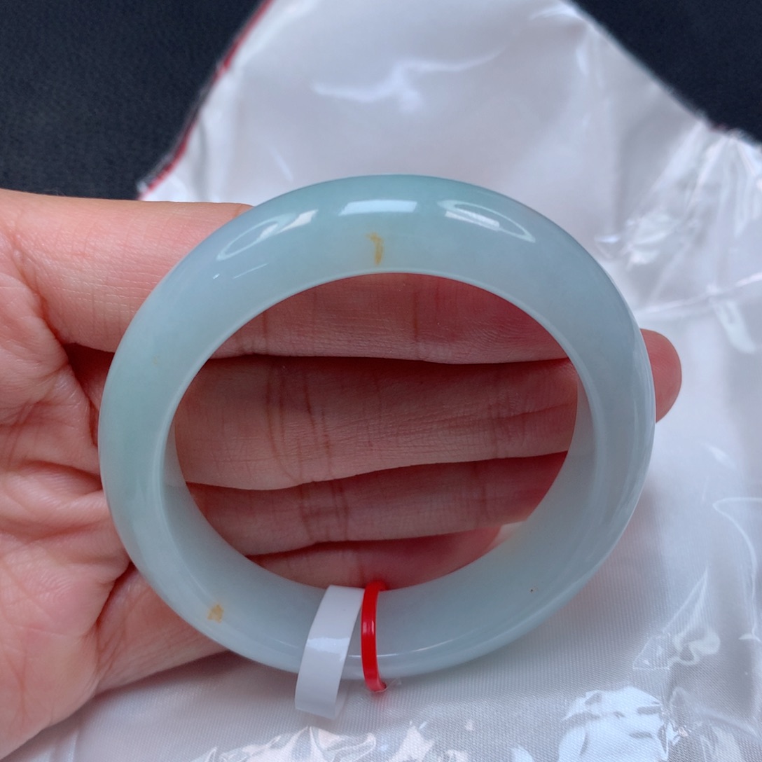 翡翠手镯未镶嵌天然53圈贵妃