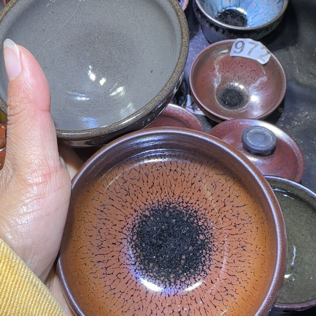 阿***稳茶盏福建盏茶器两个