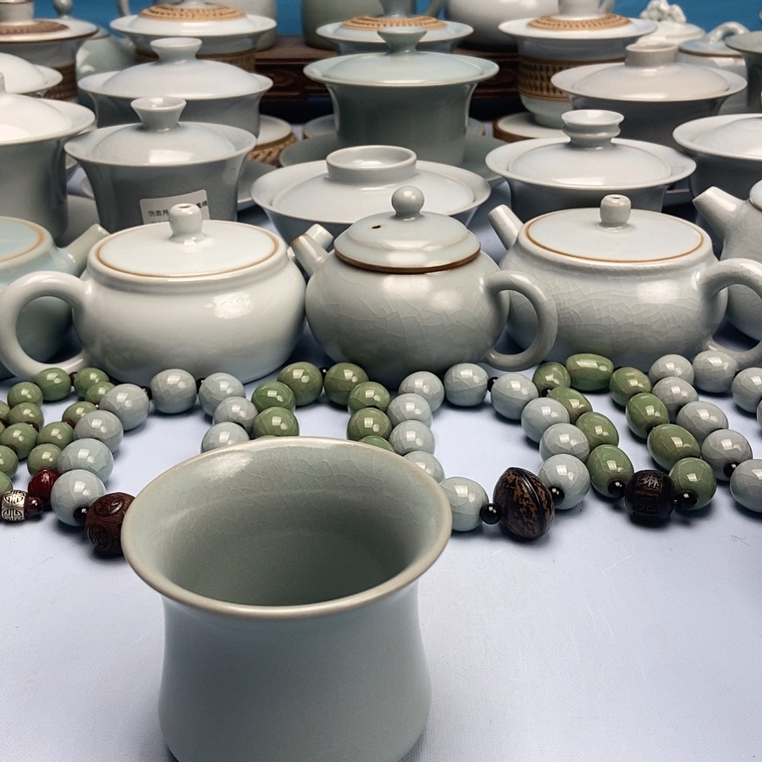 杯仿古釉马蹄杯原矿原釉原产地
