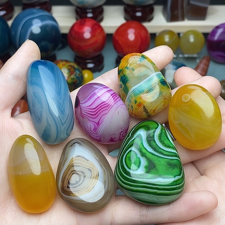 玛瑙/玉髓未镶嵌吊坠(不含链)