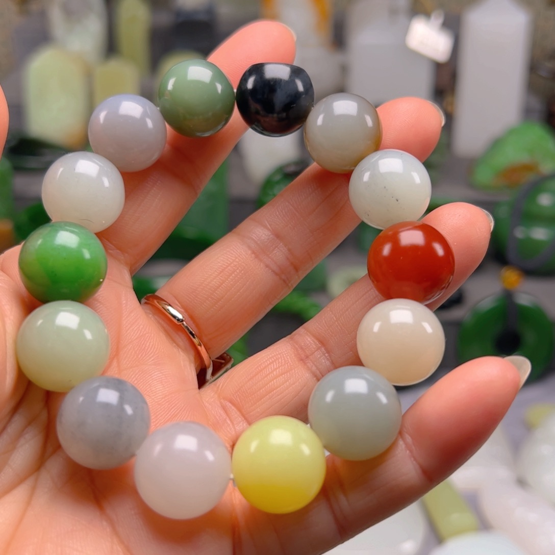 和田玉手链未镶嵌