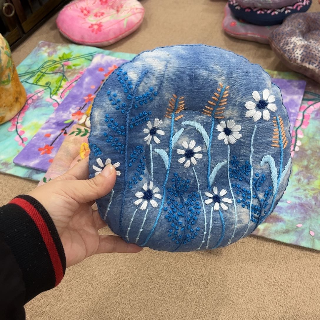 刺子绣大号窝窝壶垫