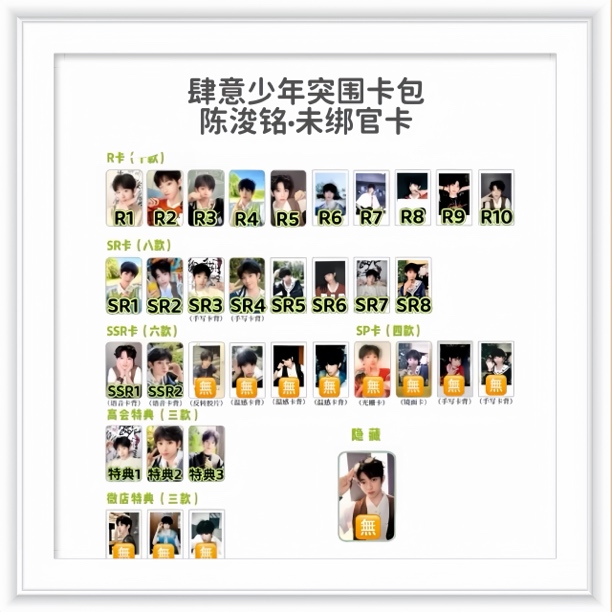 【陈浚铭】肆意少年突围卡包