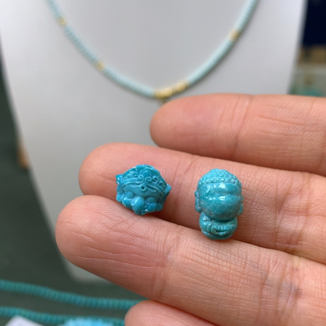 绿松石配饰未镶嵌