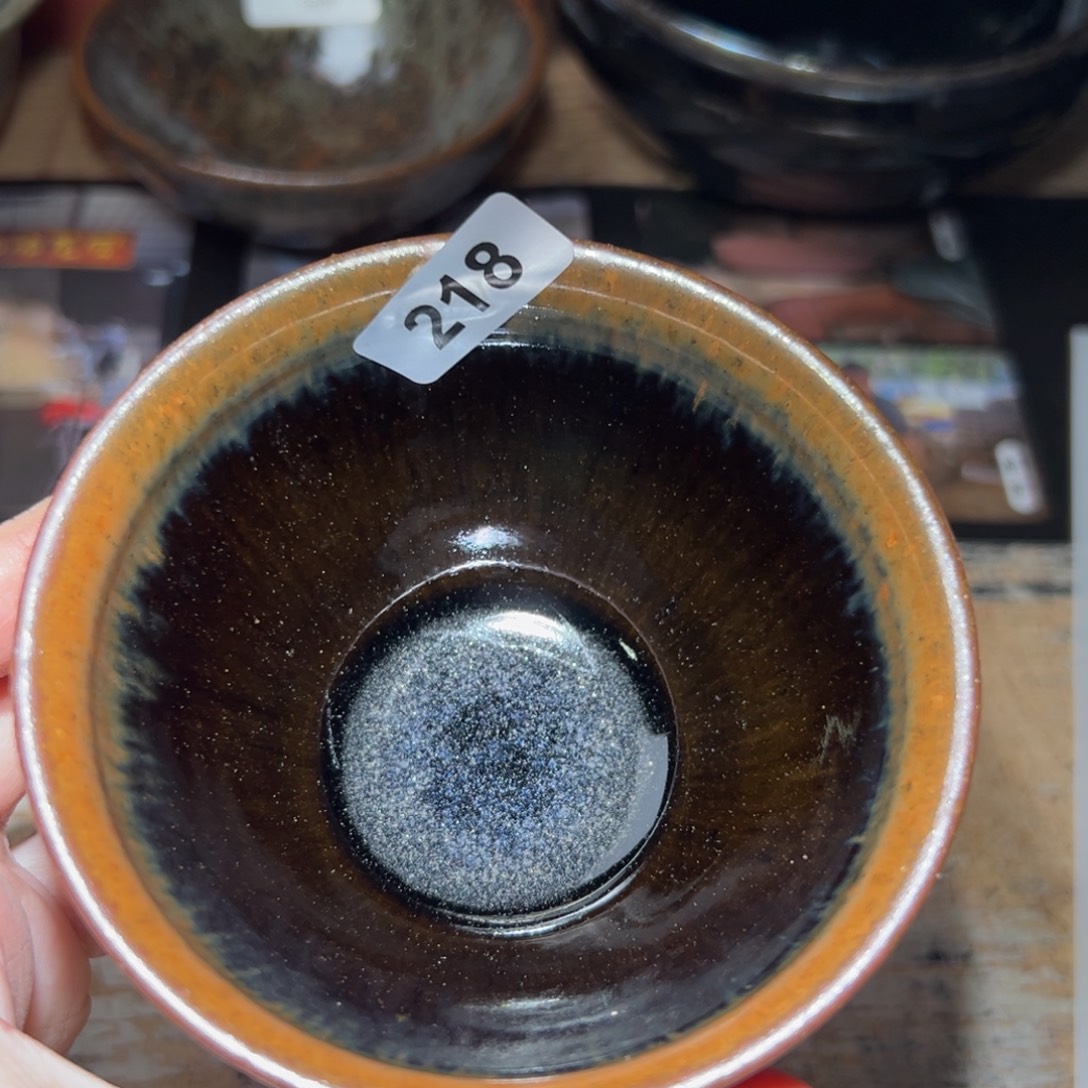 茶盏全手工原矿原釉建盏