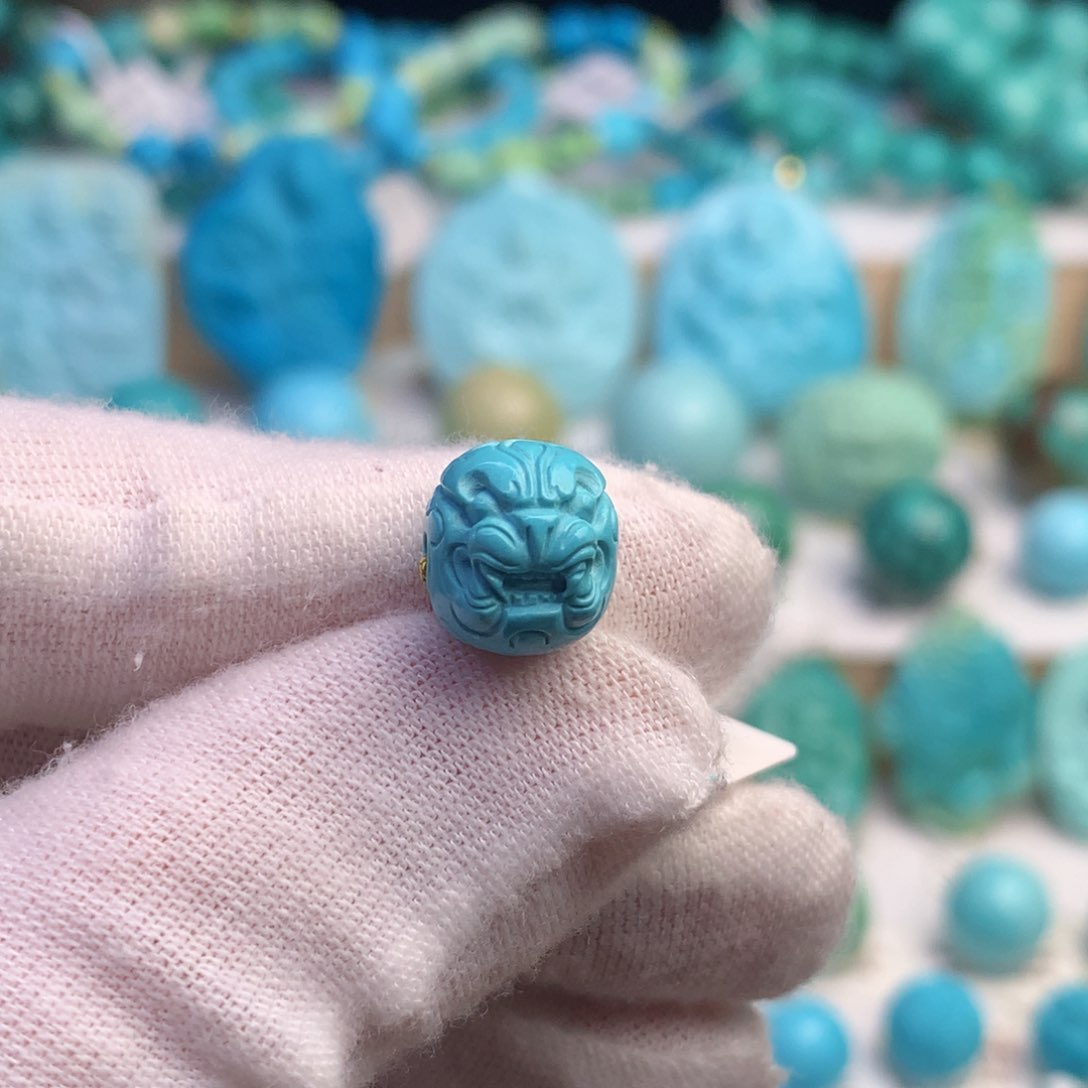 绿松石珠宝奇石未镶嵌