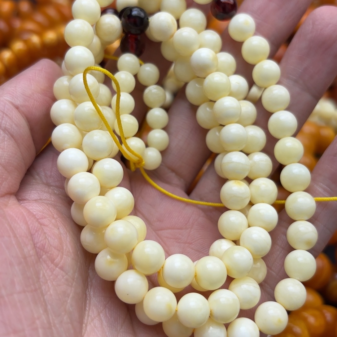 琥珀手链未镶嵌蜜蜡