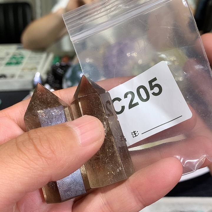 用***7未镶嵌珠宝半成品水晶天然水晶C205
