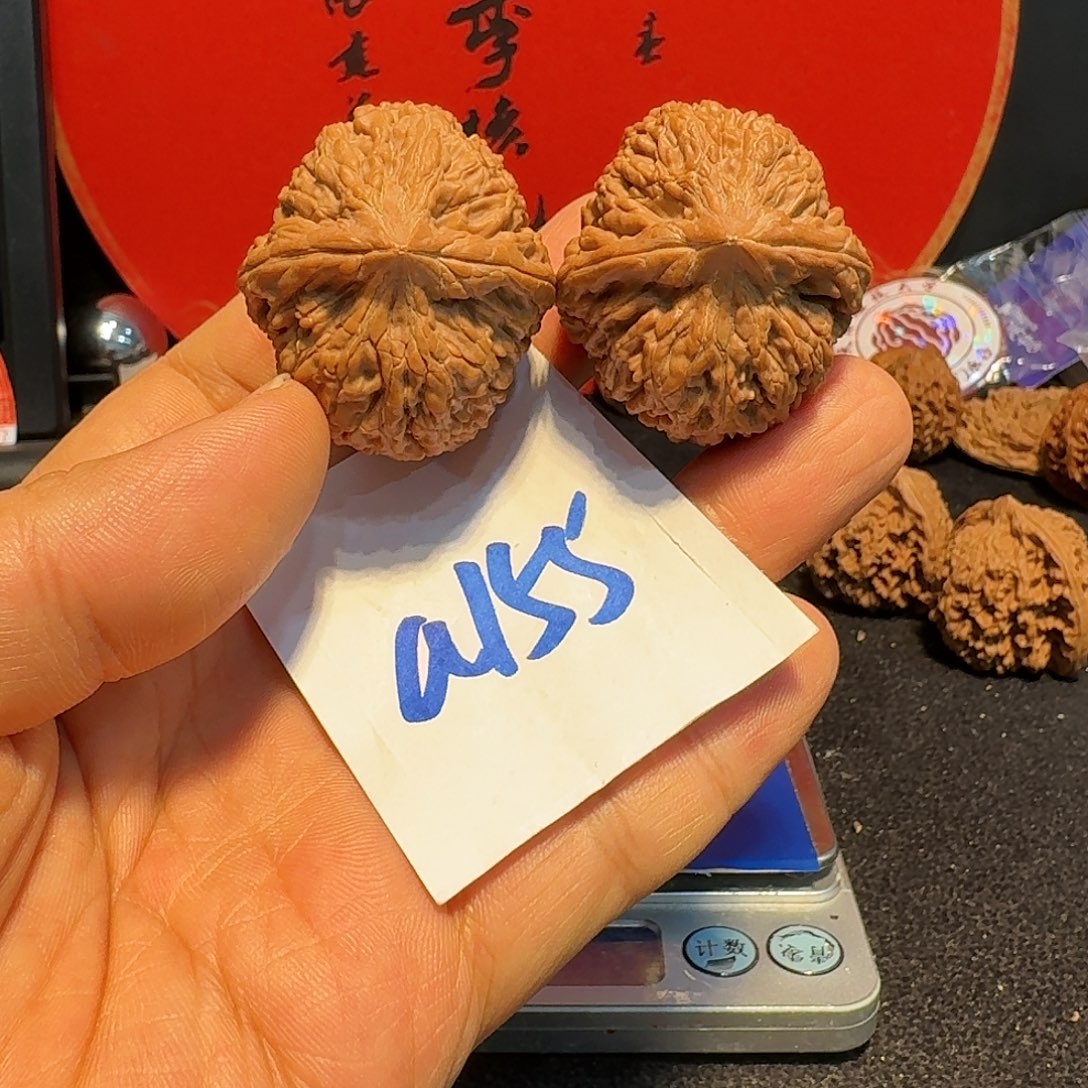 文玩核桃把件37大蒜斗