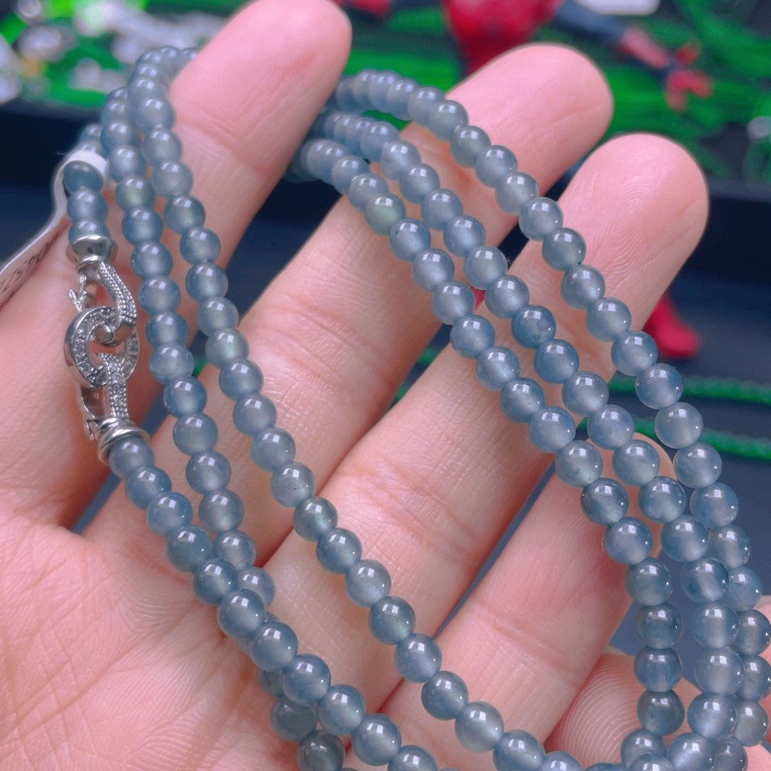 翡翠颈饰未镶嵌，1