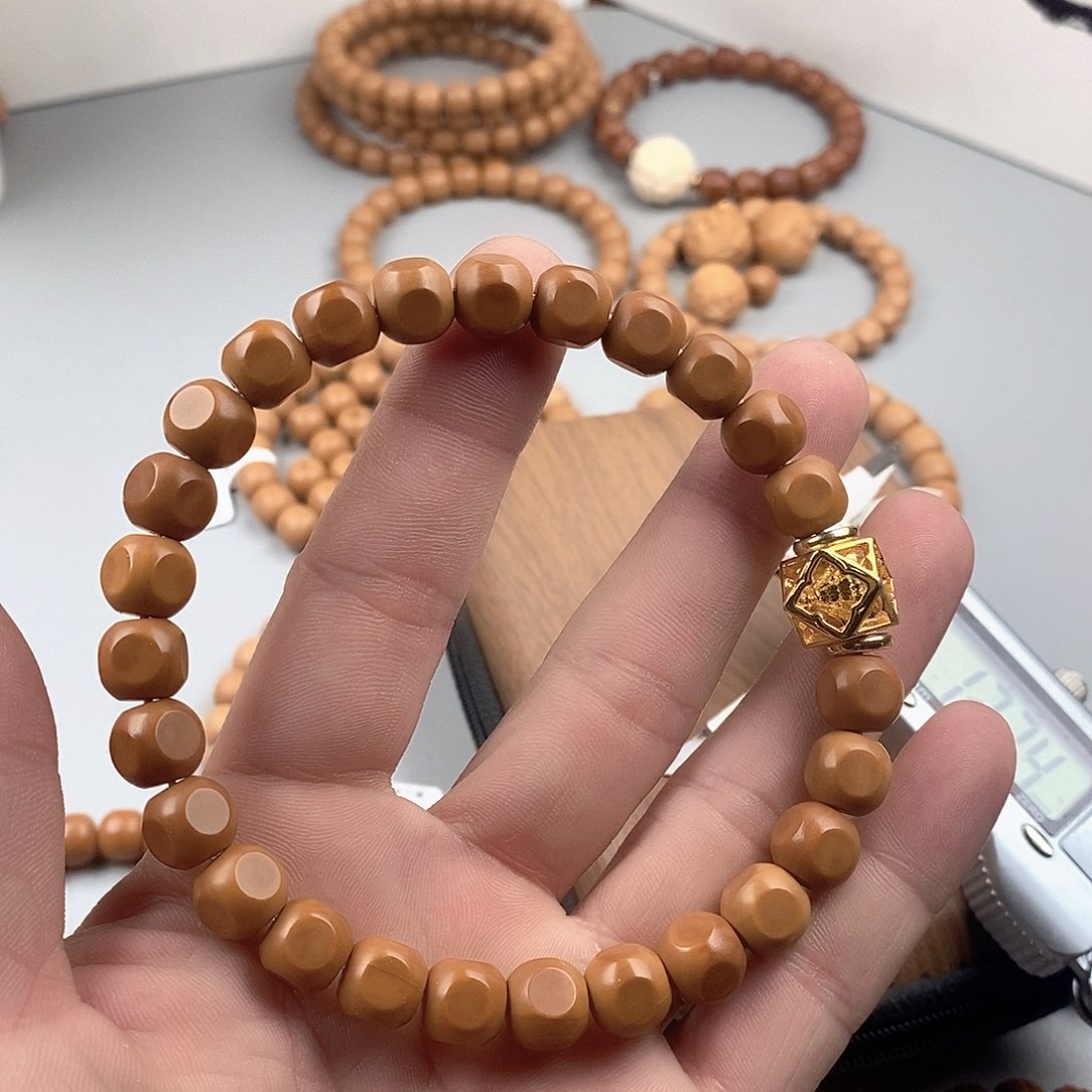 猴头核桃吊坠六方A-