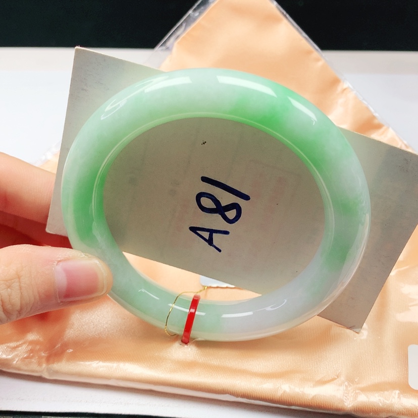 【闪购商品】翡翠手镯（圆镯）未镶嵌天然缅甸a货手镯55+