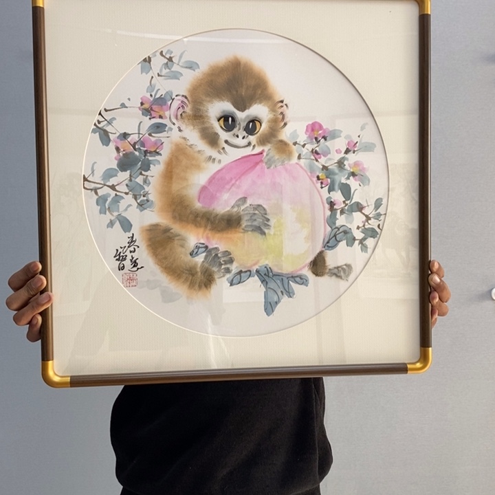 国画亲笔手绘原创