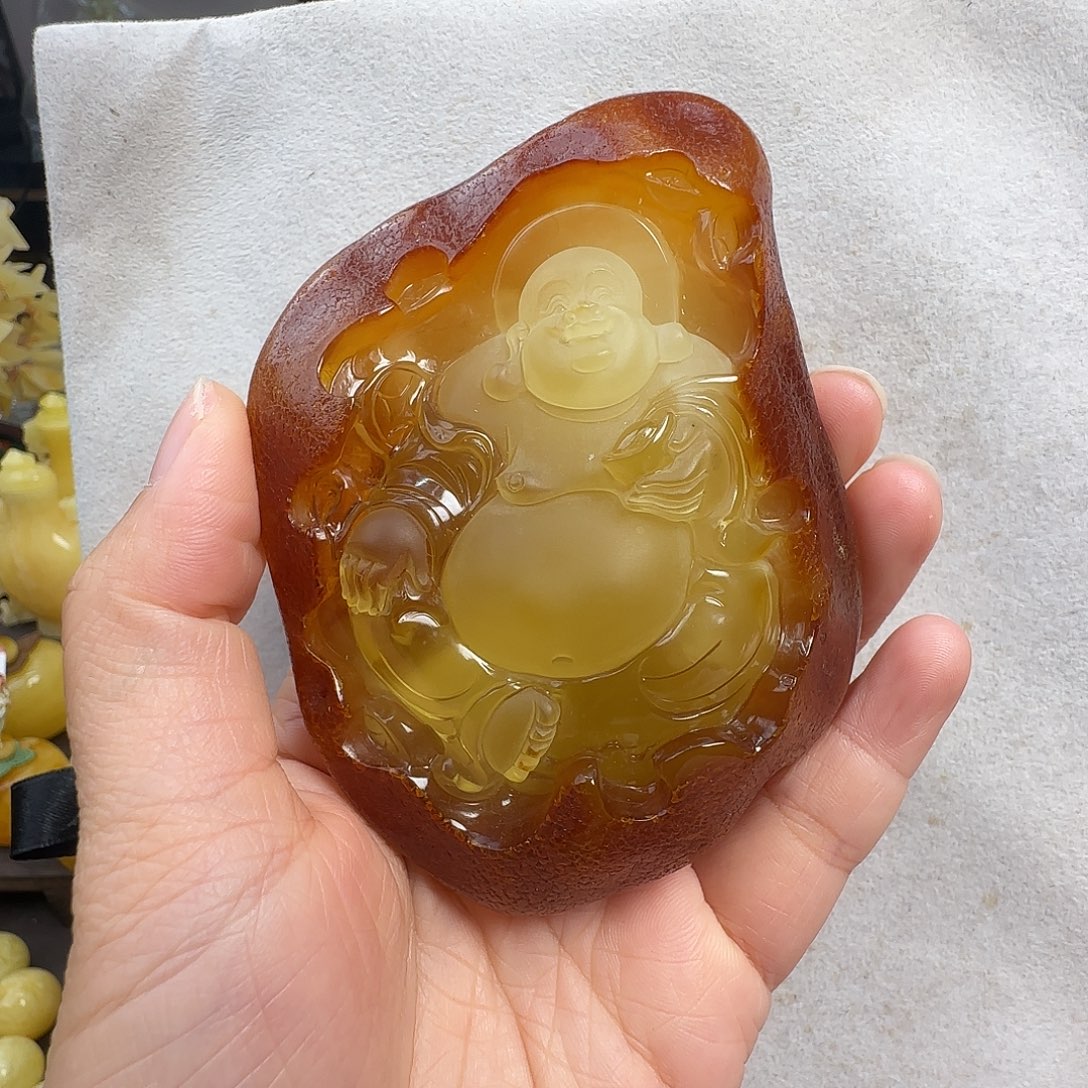 蜜蜡未镶嵌珠宝奇石