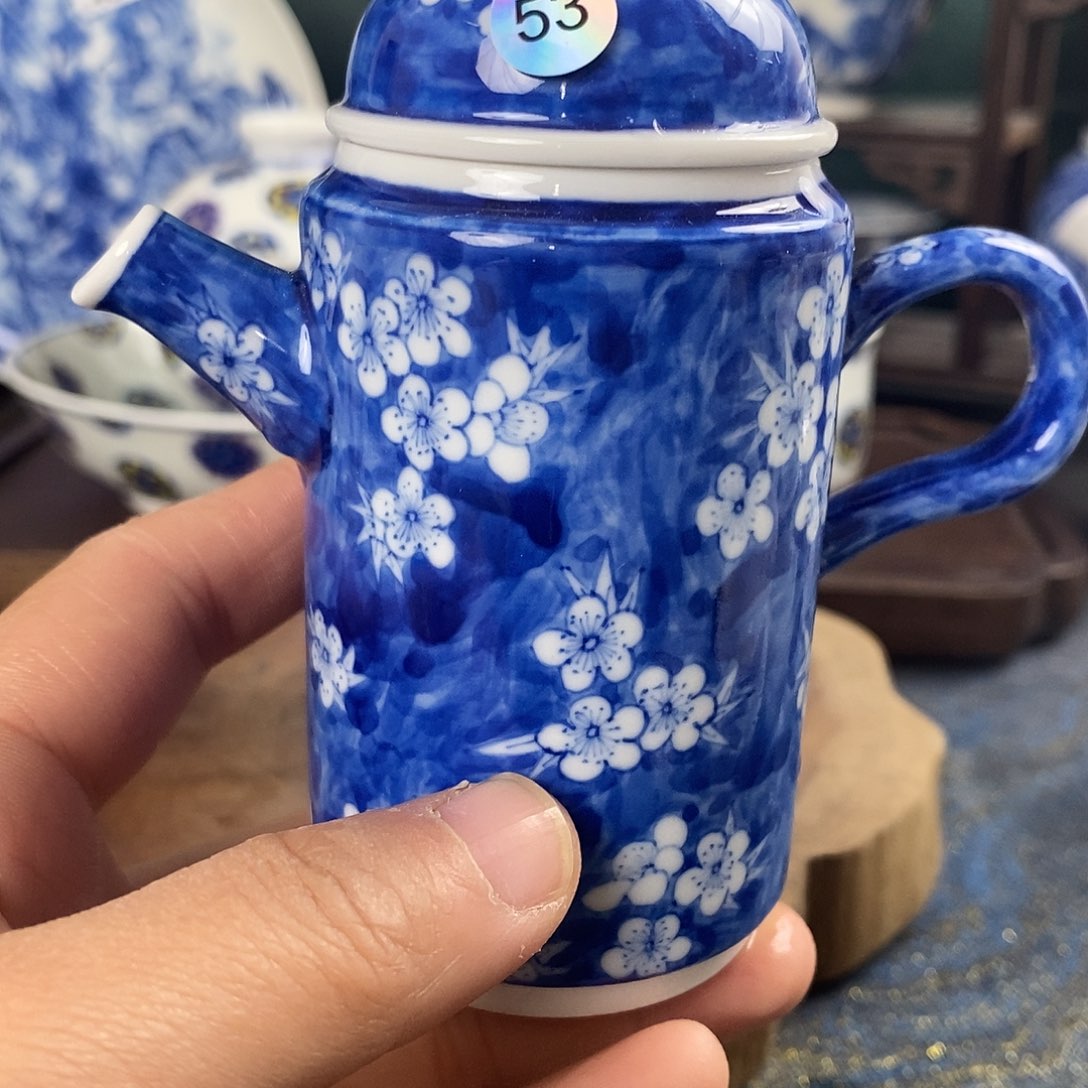 瓷片景德镇手绘青花茶器53