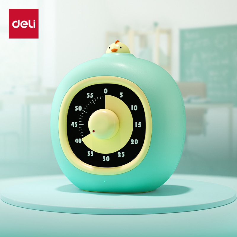 得力LE777啪嗒可视化计时器儿童学习专自律定时闹钟作业时间管理