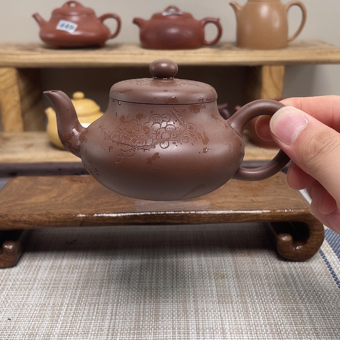 茶壶紫砂如*顺原矿手工紫砂壶