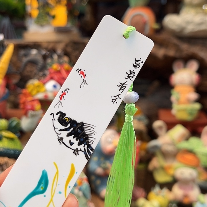 陶摆件小镇青花每日有新品