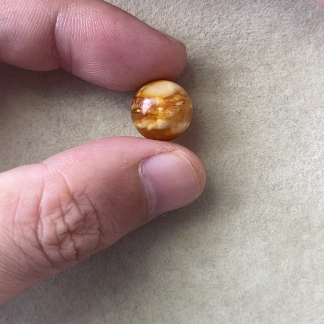 手链琥珀未镶嵌松***9蜜蜡