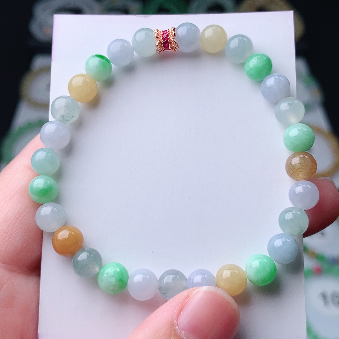 翡翠手串未镶嵌翡翠