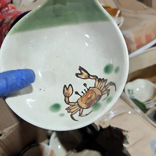 山***清摆件盘子碗茶壶啥都有