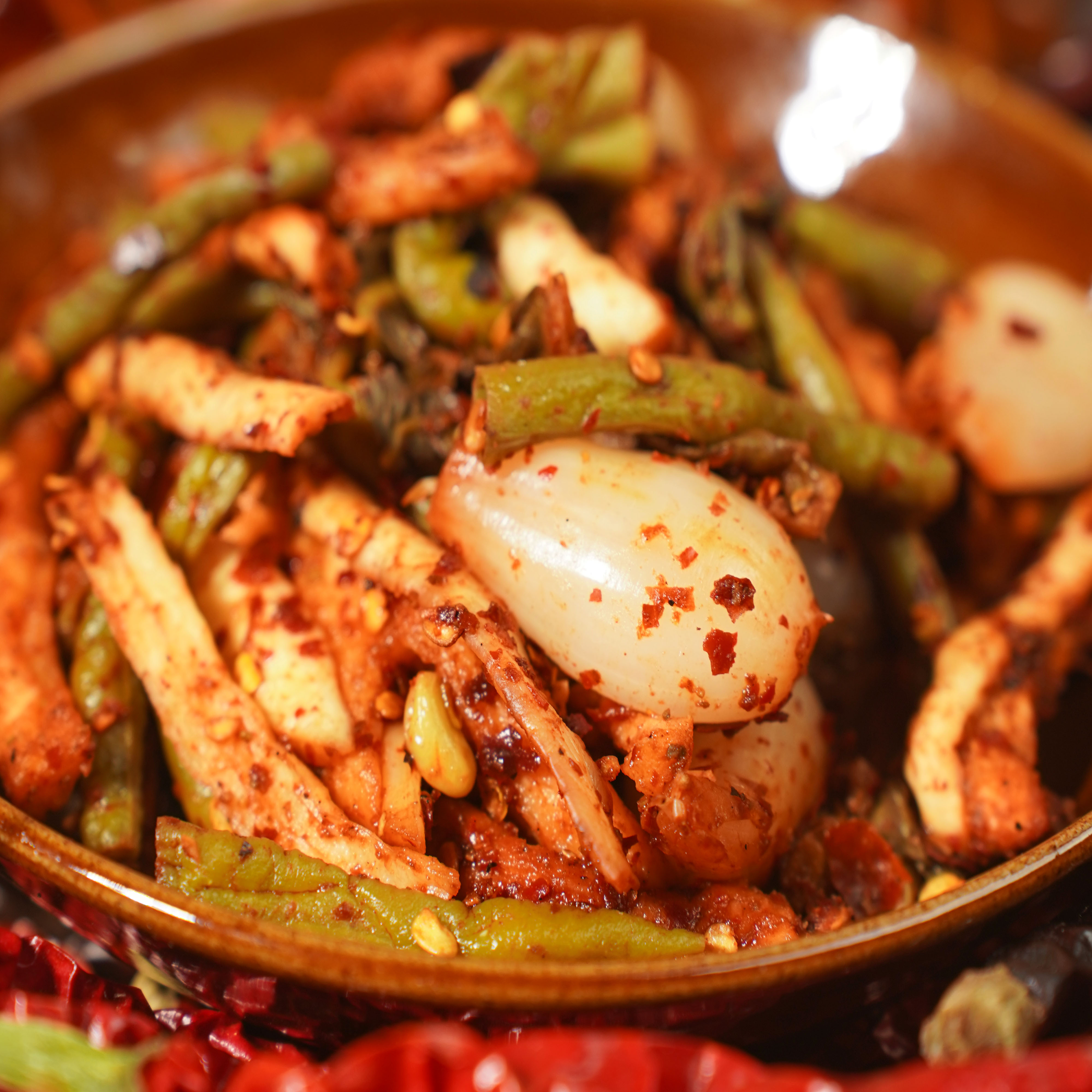 麻辣凉拌酱腌菜贵州麻辣菜麻辣萝卜干麻辣泡葱头酸豇豆七阳鸿