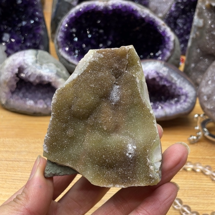 紫晶水晶软糖未镶嵌