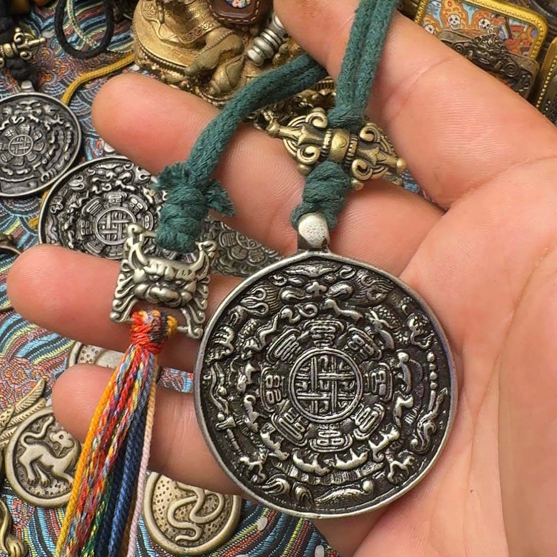 用***5藏式风格九宫八卦牌