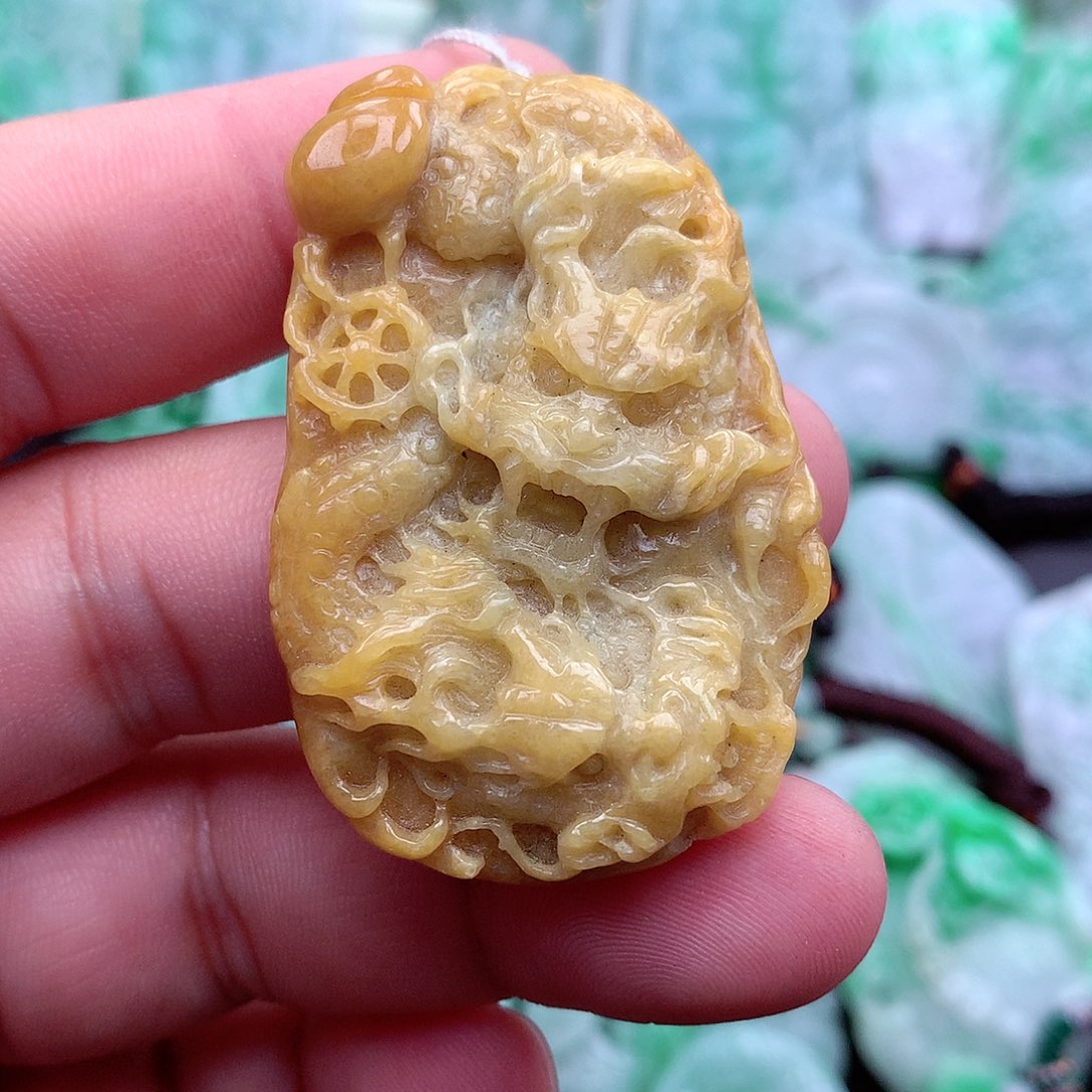 翡翠吊坠(不含链)未镶嵌