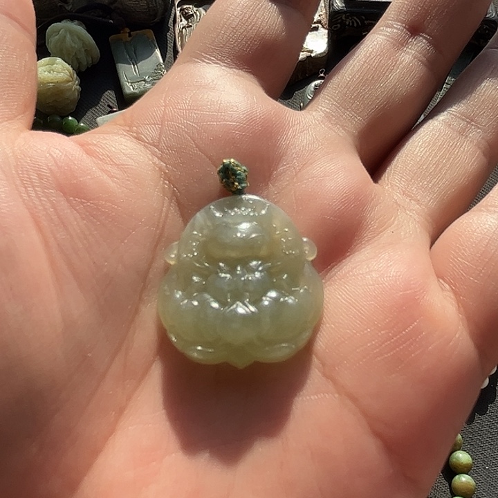 和田玉（糖玉）未镶嵌颈饰