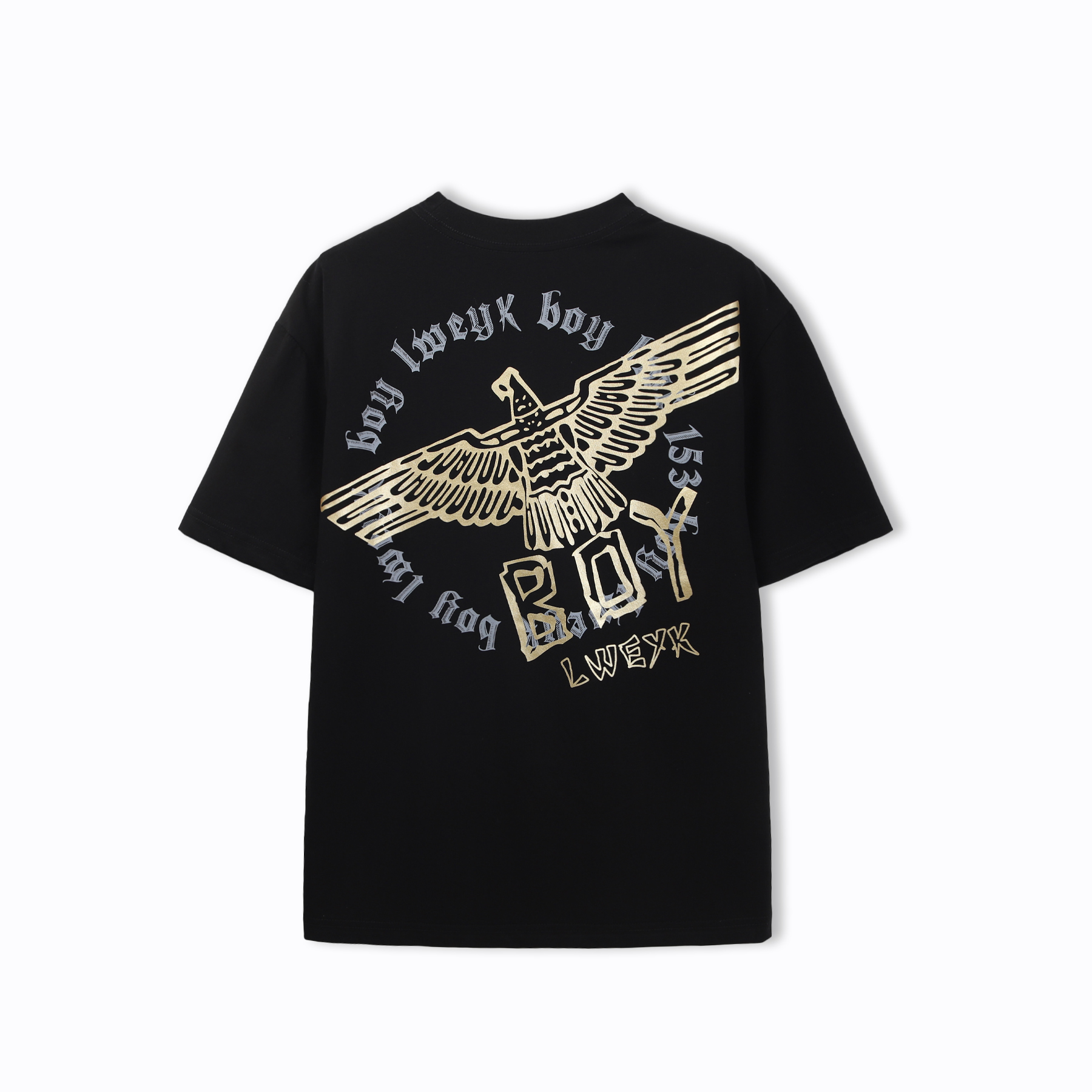 {风暴尊环}新款男士设计师联名情侣时尚百搭潮流夏季休闲半袖