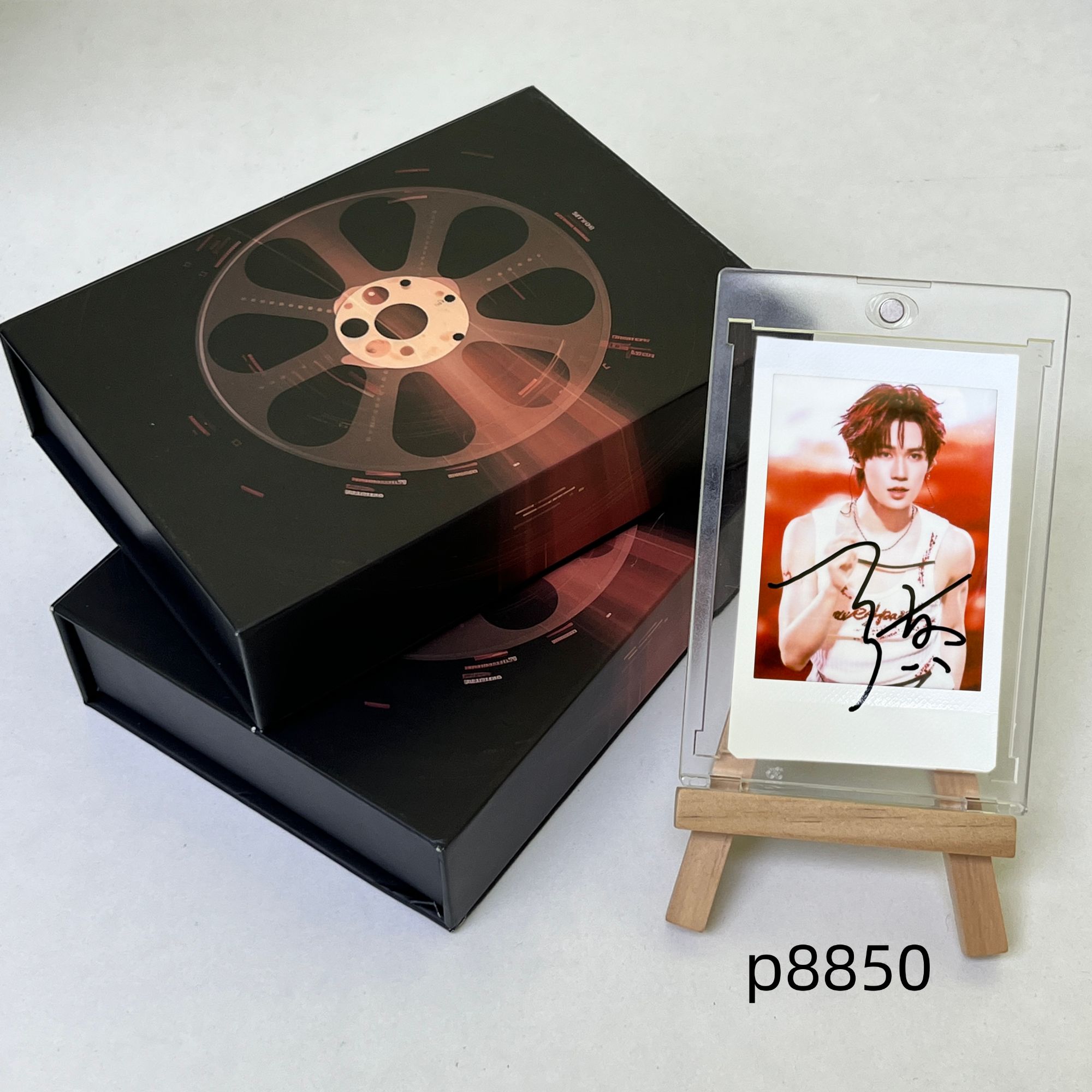 P8850 张真源 正品拍立得照片 白边边框