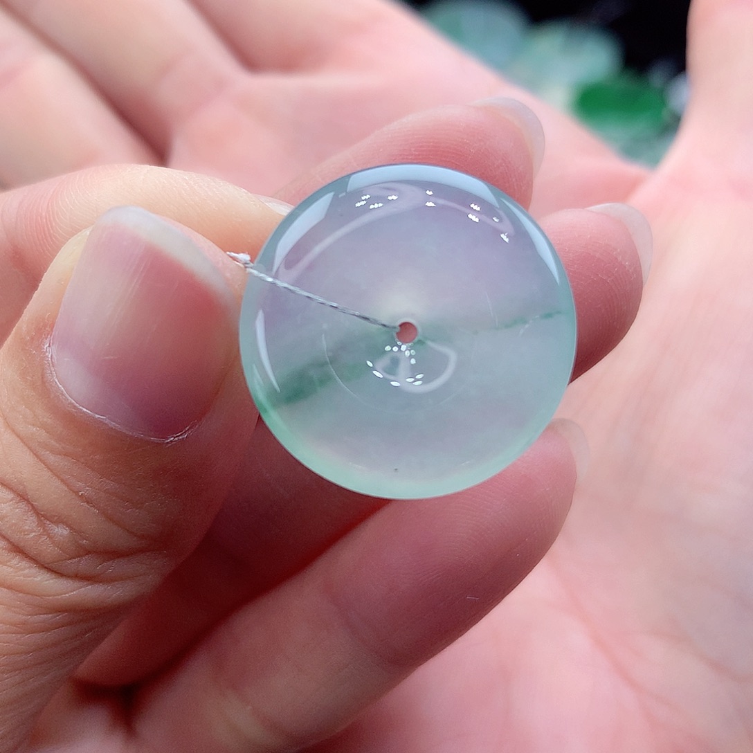 颈饰未镶嵌翡翠编号20尺寸23.3-5.5