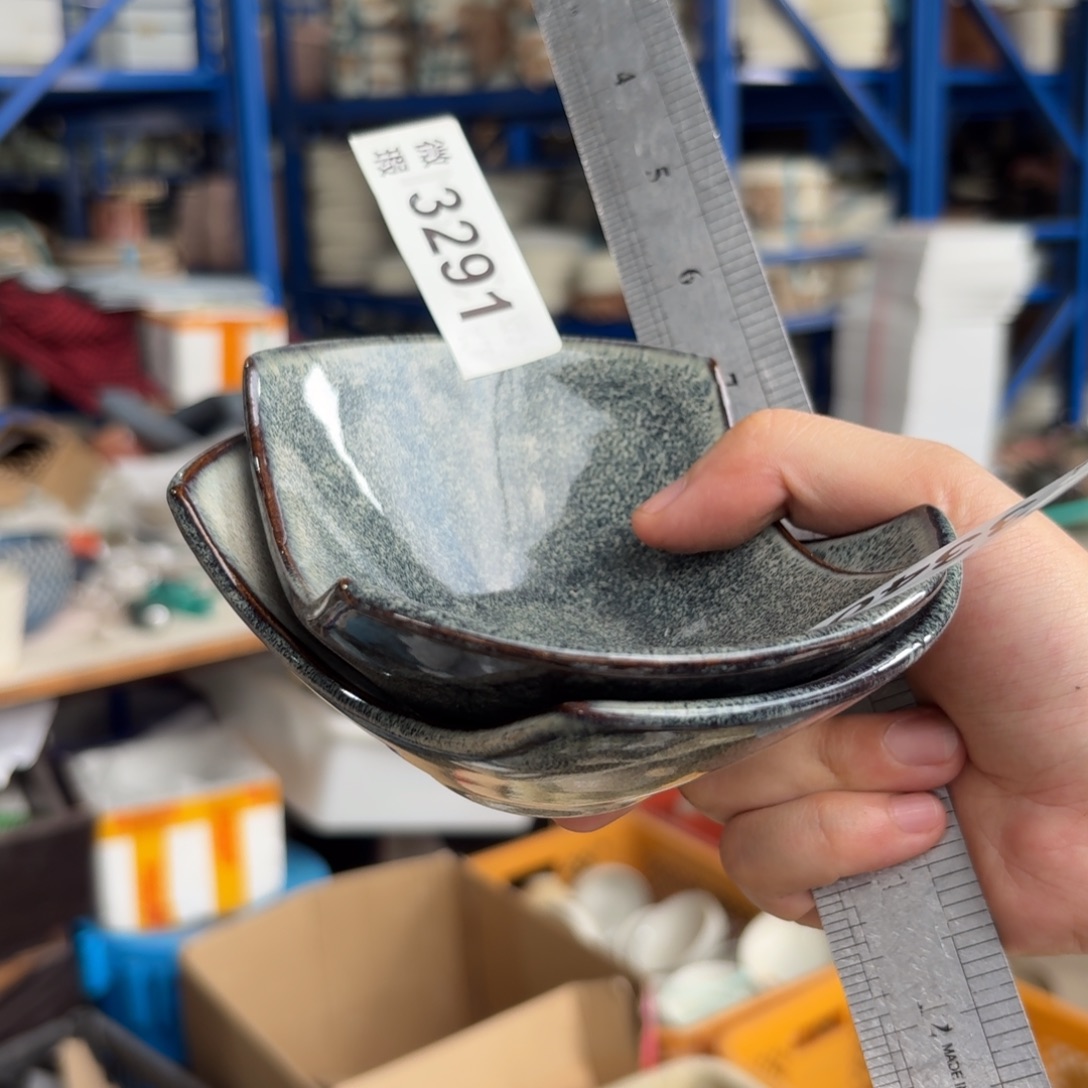 陶瓷3291 微瑕陶瓷餐具2个