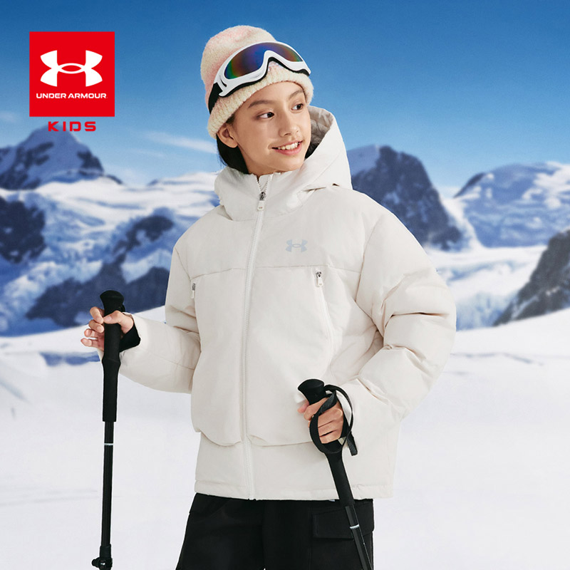 Under Armour/安德玛运动时尚休闲连帽简约潮流加厚秋冬季羽绒服