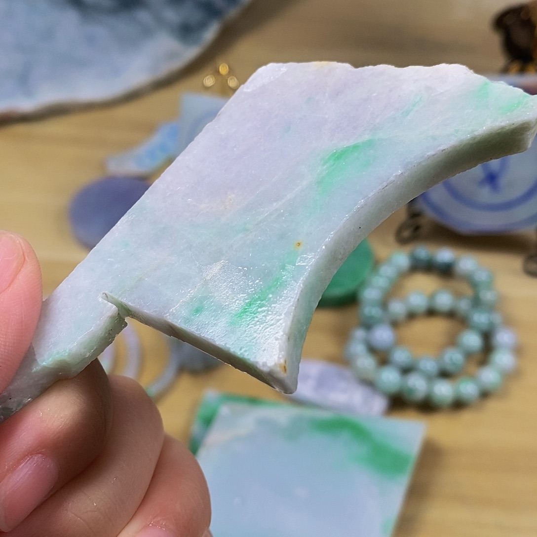 翡翠未镶嵌挂件缅甸翡翠A货