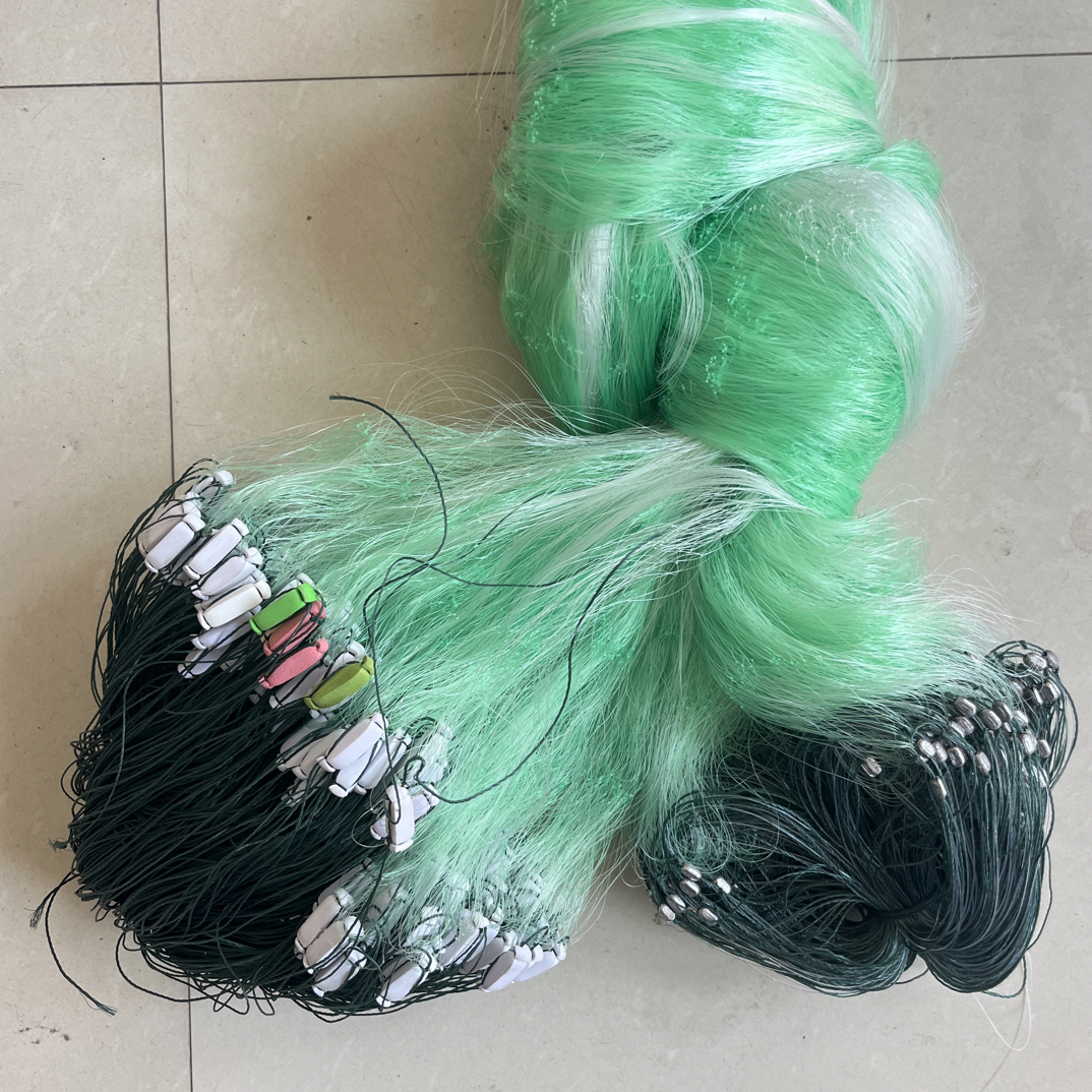 加粗丝20丝25丝30丝沉翘嘴胖头花鲢草鱼鲤鱼粘鱼网专用底网