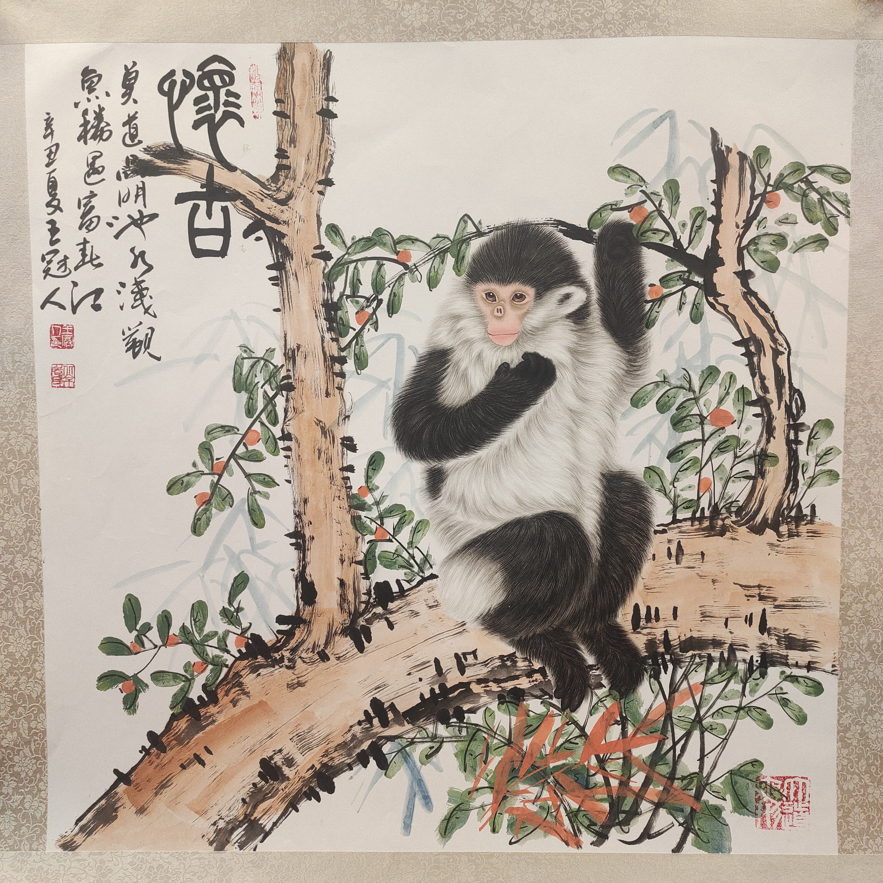 王冠人国画作品4平尺工笔4号