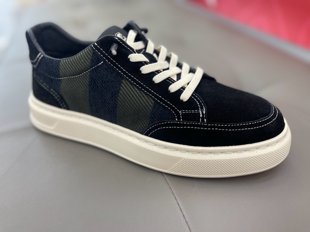 休闲鞋舒适时尚百搭春季夏季透气男款真皮潮流潮鞋