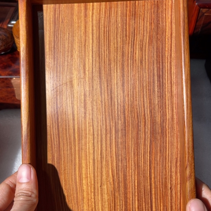 6号小叶红檀文盘25*16*2.5