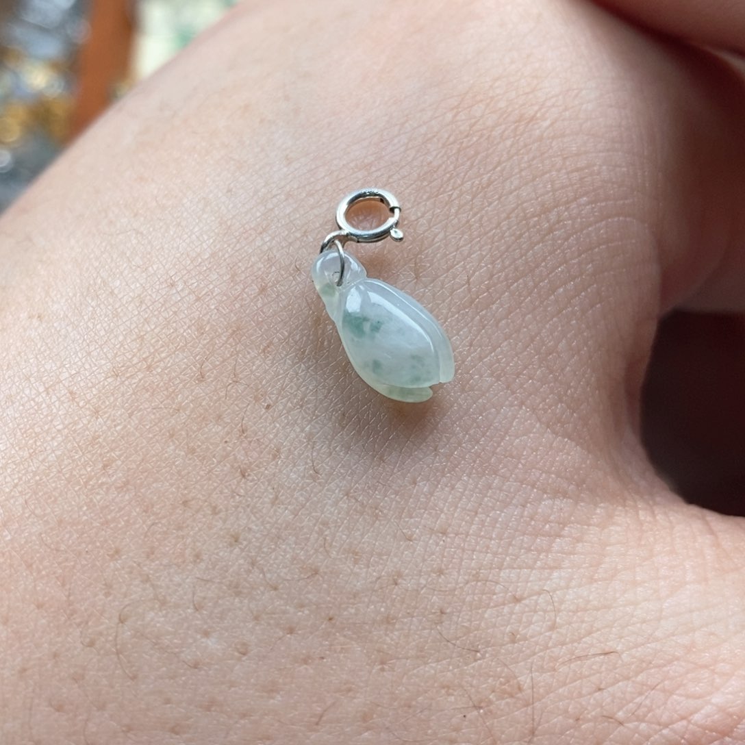 翡翠颈饰未镶嵌如果