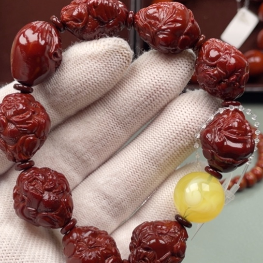 筑***者橄榄核手串橄榄核