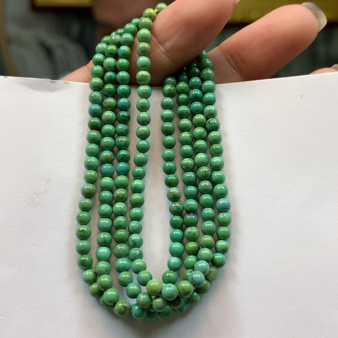 绿松石长链未镶嵌
