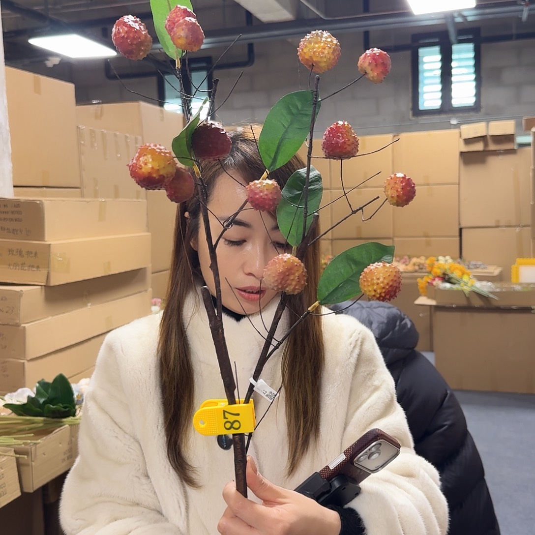 87号「闪购」仿真花，公主请下单