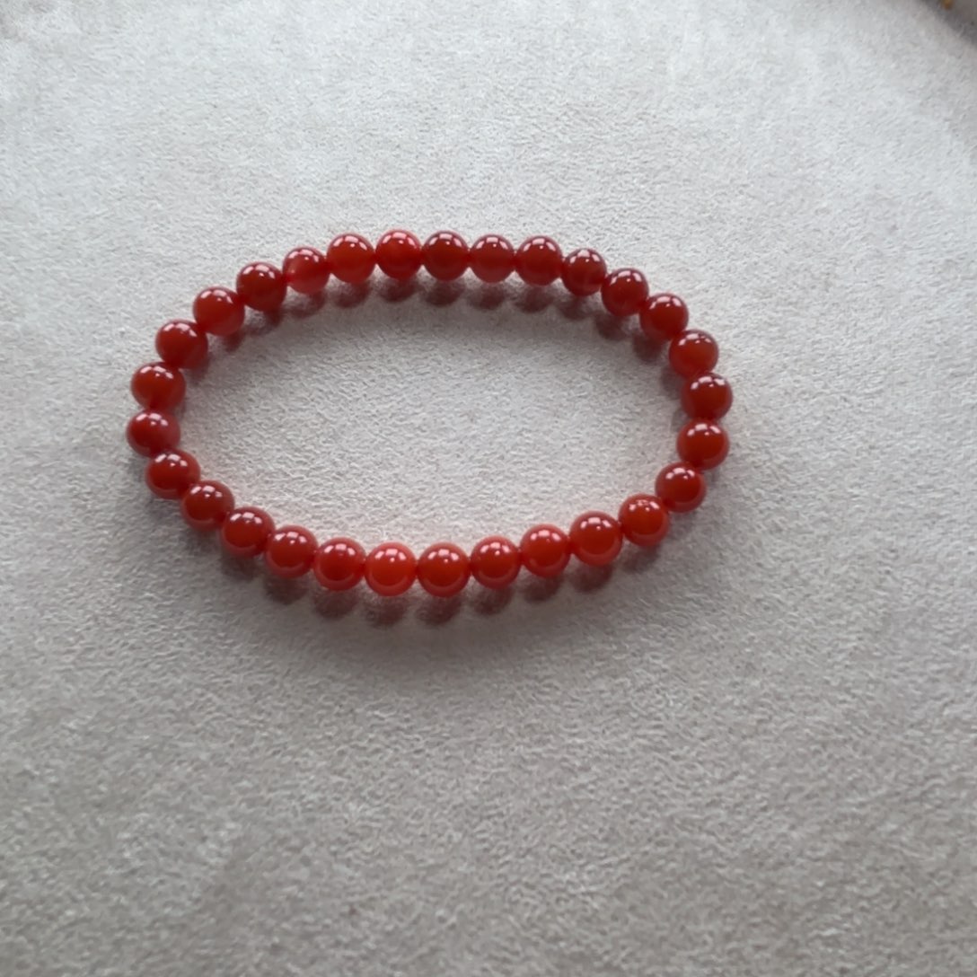 南红玛瑙手串6➕未镶嵌